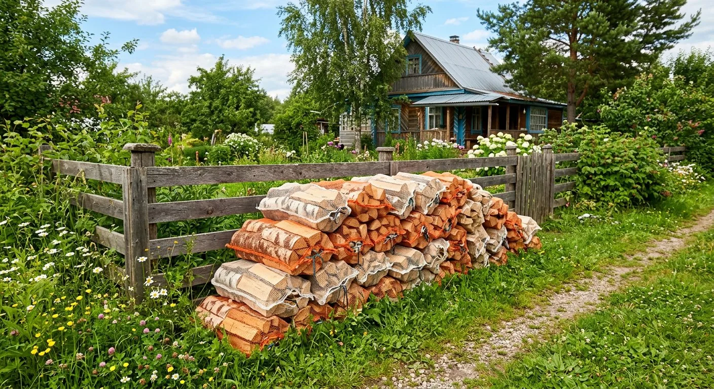 Дрова для дачи в Твери