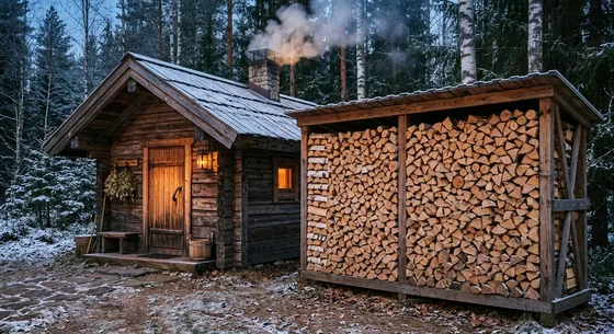 Укладка дров в Твери, проспект Яблоневая, 34